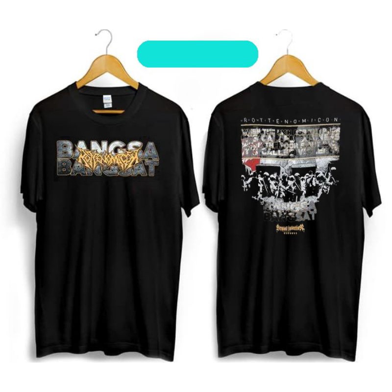 kaos gildan Rottenomicon band style kaos original gildan distro
