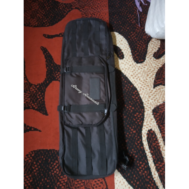 Gunbag 80 cm -Tas Senjata TNI POLRI -  Tas Senapan  - Tas Airsoft Gun Gun Bag Laras Panjang Holster