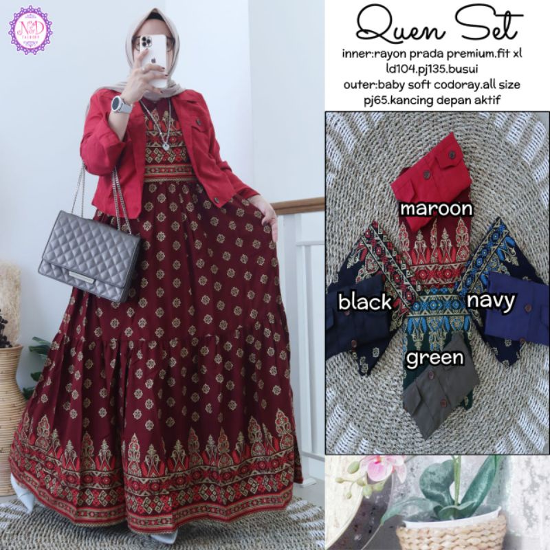 Queen Set Ori N&D Fashion