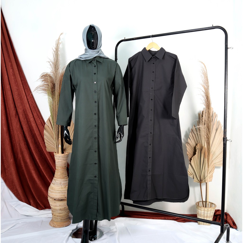 gamis terbaru 2020 modern / gamis wanita murah / gamis katun Poplin terbaru 2020