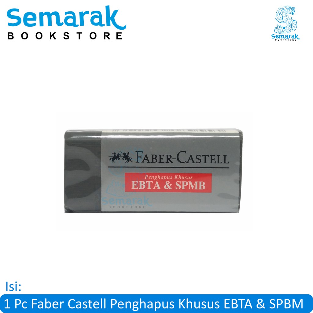 

Faber Castell Penghapus Khusus EBTA & SPBM 187168