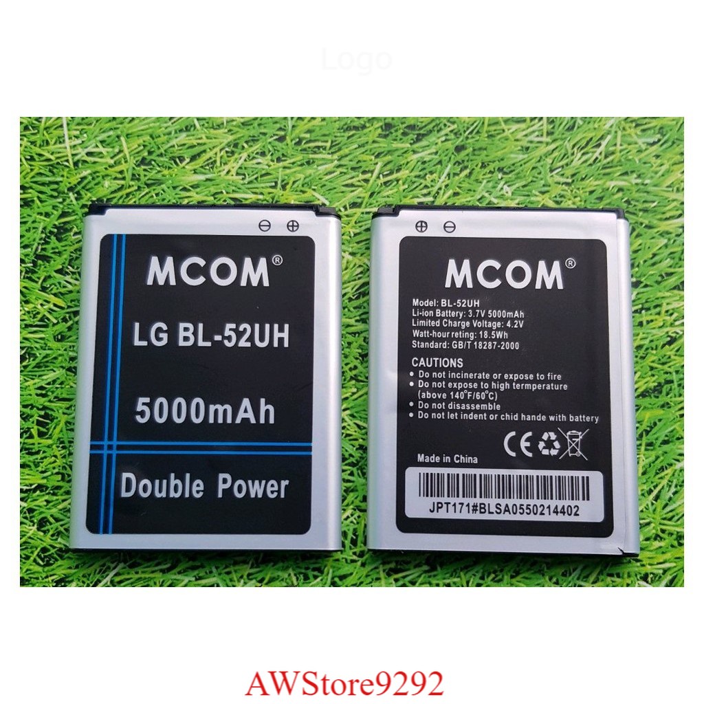 Mcom Battery Batre Baterai Double Power Mcom LG BL52UH BL-52UH L70 DUAL D320N D285 D325 L65 L7ii