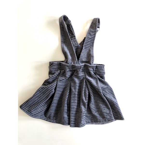 preloved skirt overall monyetan anak rok abu