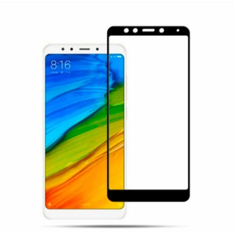 Xiaomi Redmi 5 6 7 tempered glass anti gores kaca full lcd