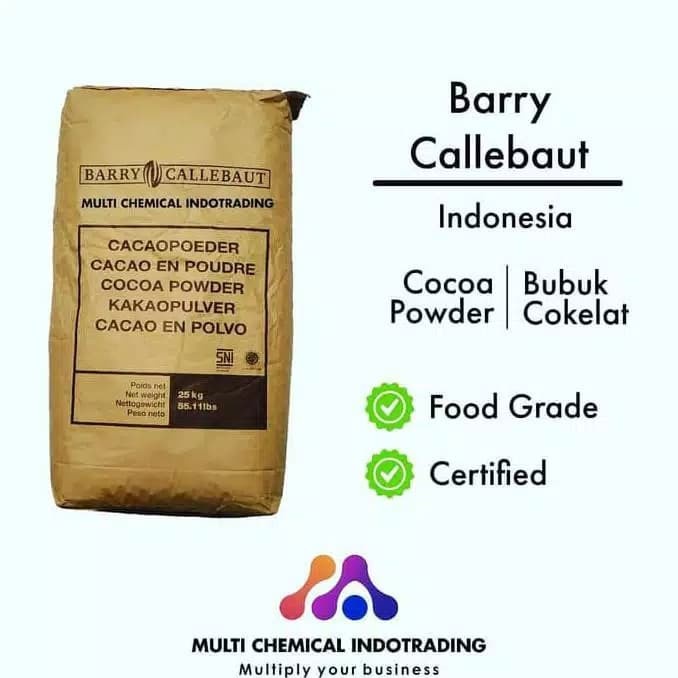 

Ht62D Bubuk Coklat Murni Pure Cocoa Powder Barry Callebaut Original Repack 1 Ht5Hh