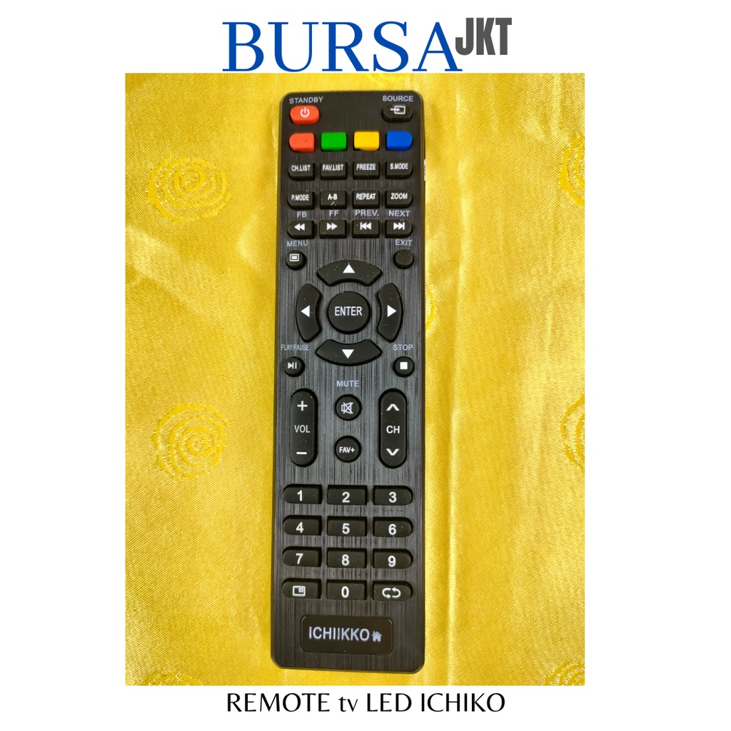 REMOTE ICHIKO TV LED ICHIKO REMOT TV PENGGANTI