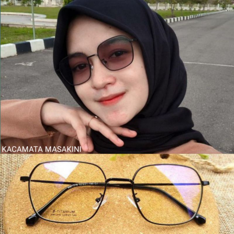 PHOTOCROMIC 1318 NORMAL /MINUS KACAMATA GAYA LENSA PHOTOCROMIC KACAMATA