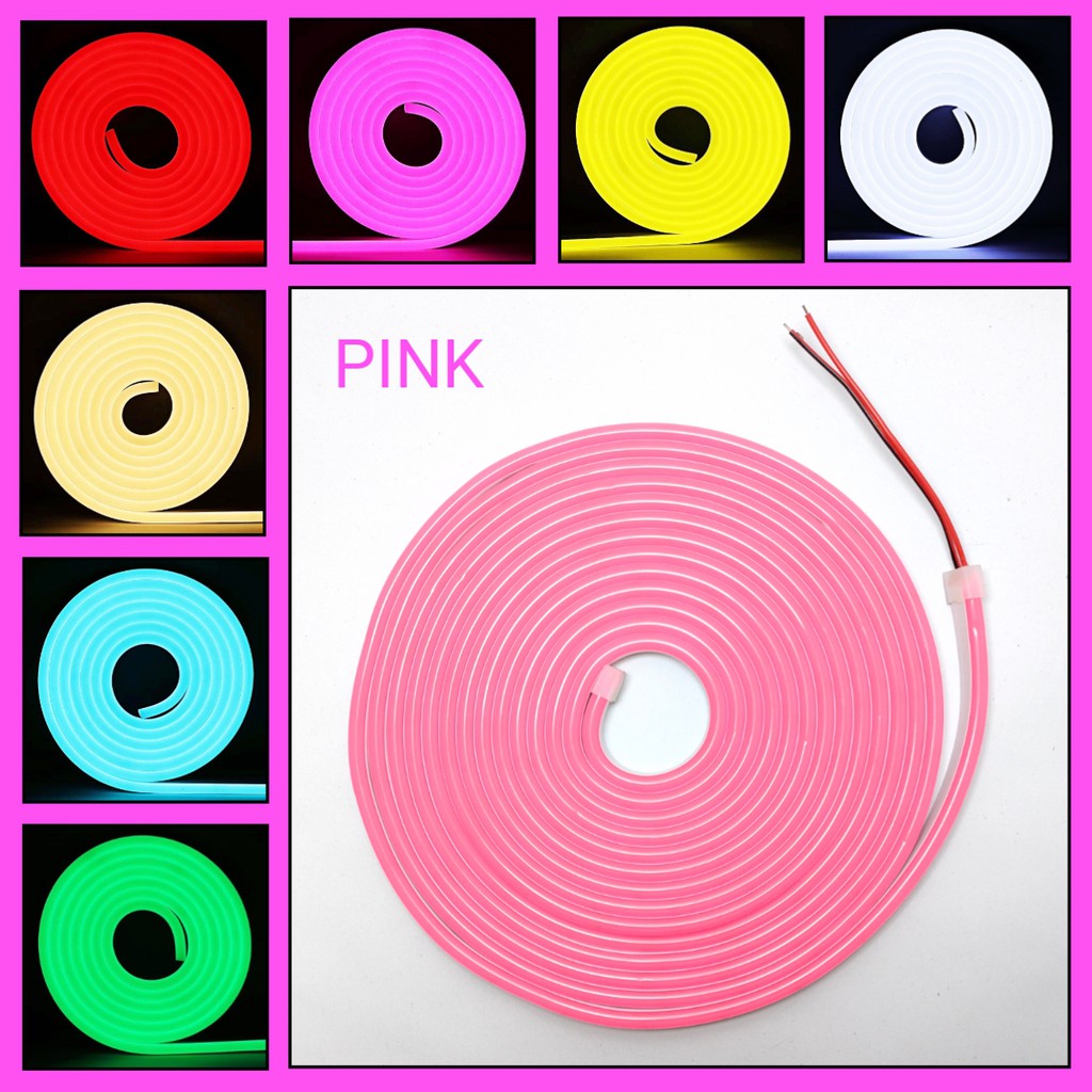 Lampu Neon Flex DC 12 Volt - 5 Meter