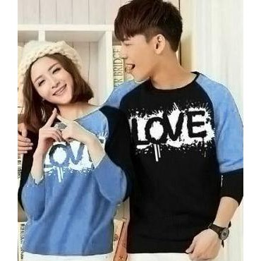 promo couple love biru muda terbaru