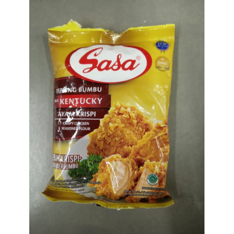 

sasa tepung bumbu kentucky ayam krispi 80gr