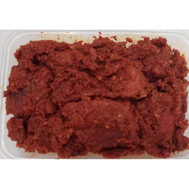 

Rendang 500 gram ala daharngeunah