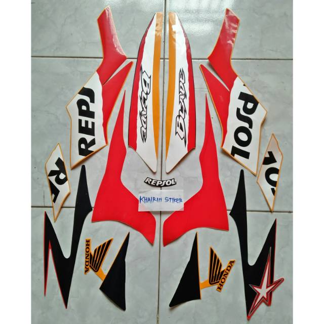 Striping blade repsol 2009