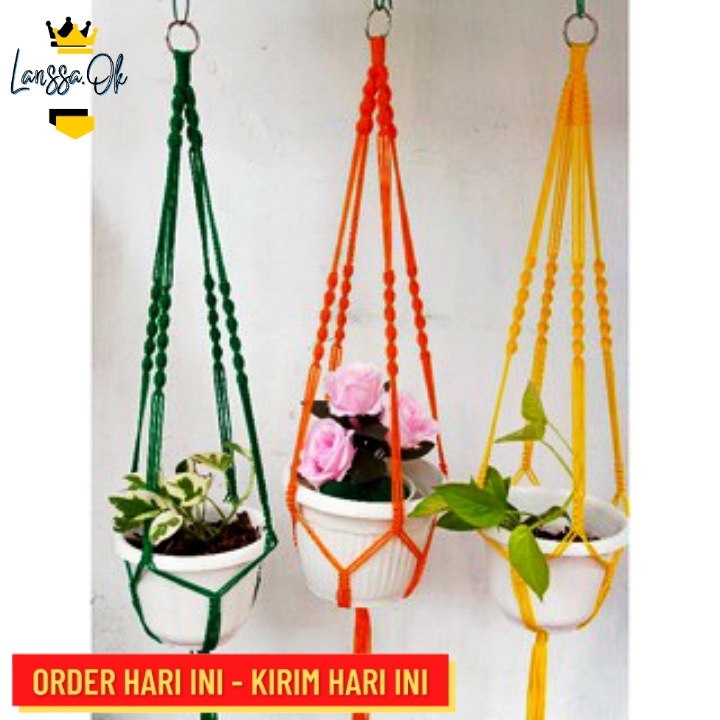 Gantungan Pot Bunga / Tali Kur Gantungan Pot Bunga