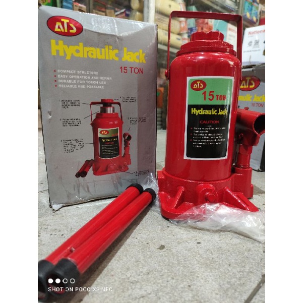 dongkrak botol ATS 15ton/dongkrak mobil ATS 15ton hydraulic jack 15ton