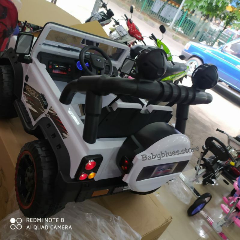 Mobil aki anak Off-Road SHP Volta Jeep Rock  5008 dan Mobil Aki Off-Road SHP Volta Commando 50888-5
