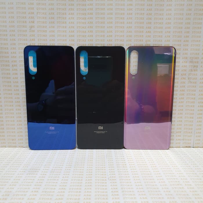 Backdoor Tutup belakang Casing Xiaomi Mi 9 SE | Mi9 SE Original Kaca - Biru