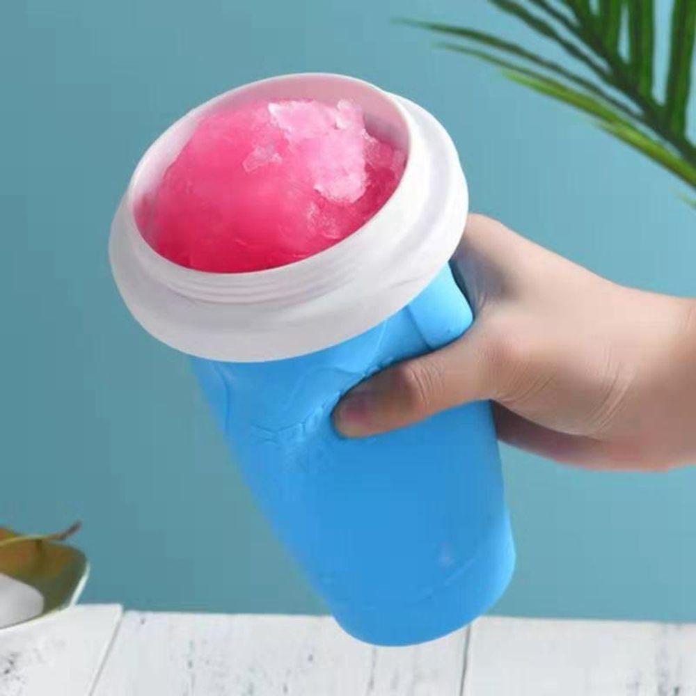 Lanfy Smoothie Cup Warna Warni Tahan Lama Ice Cream Quick-frozen Slush Homemade Cooling Cup