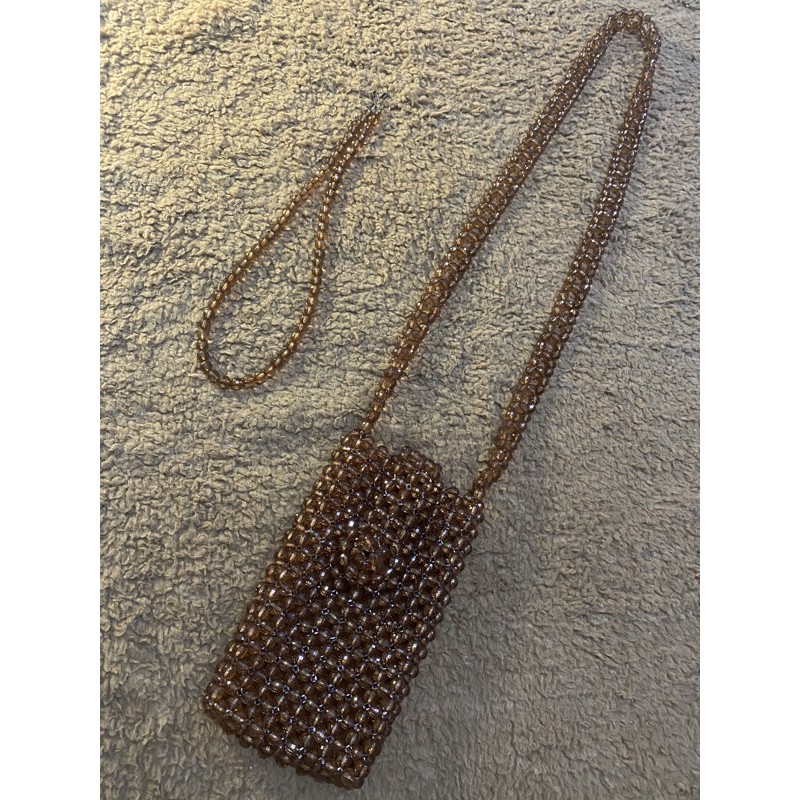 Sling bag tas handphone monte manik handmade denpasar bonus strap masker