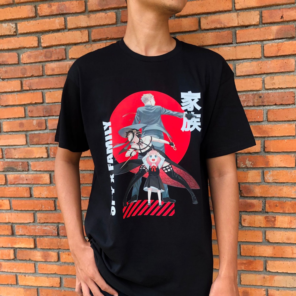 Tshirt Spy x Family Anime Manga Pemium Unisex