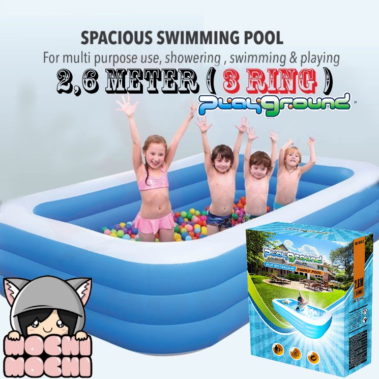 Playground 5406-3 Kolam Renang Anak / Kolam Anak Kolam Renang Anak 3 RING Kolam Jumbo
