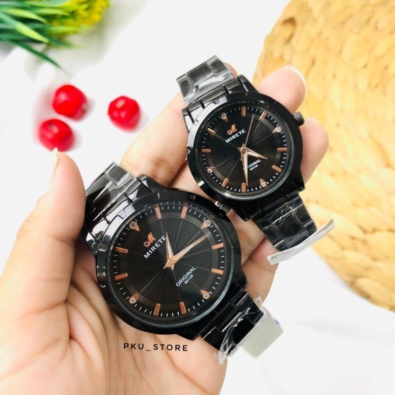 JAM COUPLE PRIA DAN WANITA MIRETE ORIGINAL