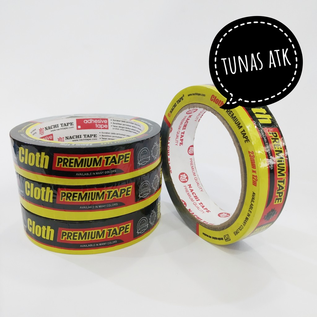 

NACHI CLOTH PREMIUM TAPE 23MM X 12M