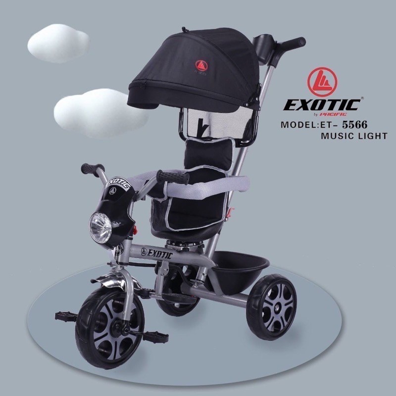 Sepeda Anak Exotic ET 5566 Tricycle Exotic