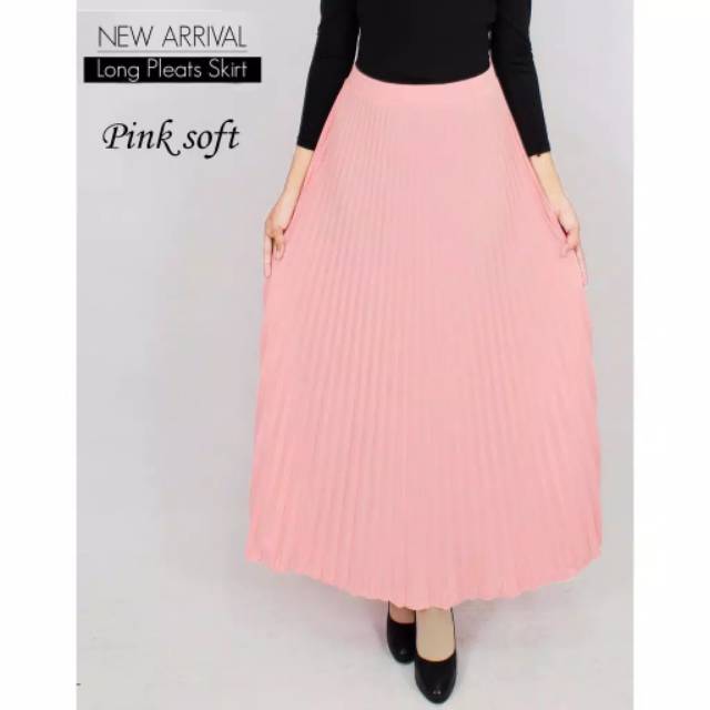 ROK PLISKET MAYUNG MAXY SKIRT SIZE JUMBO/ROK PLISKET WANITA