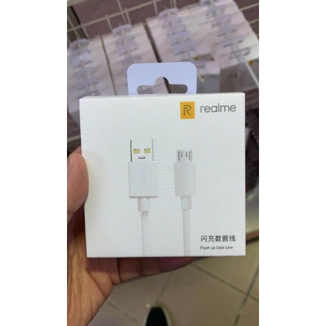 kabel data fast charging REALME original micro usb kabel charger casan hp charger handphone