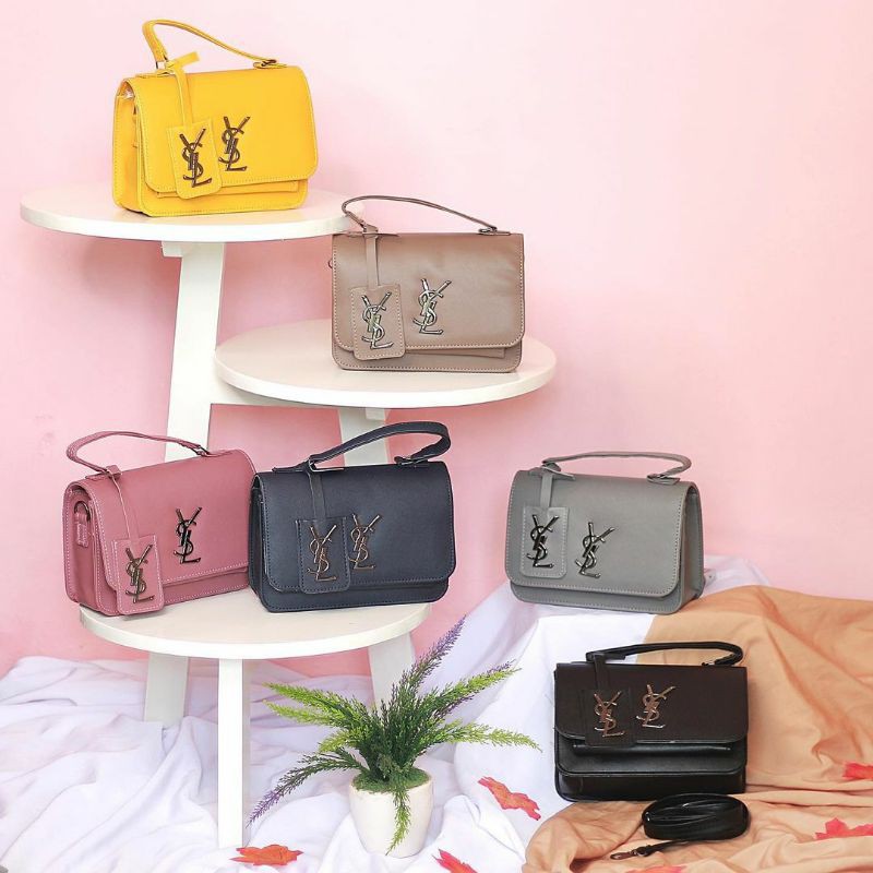 BISA COD tas ysl sling bag, tas slempang