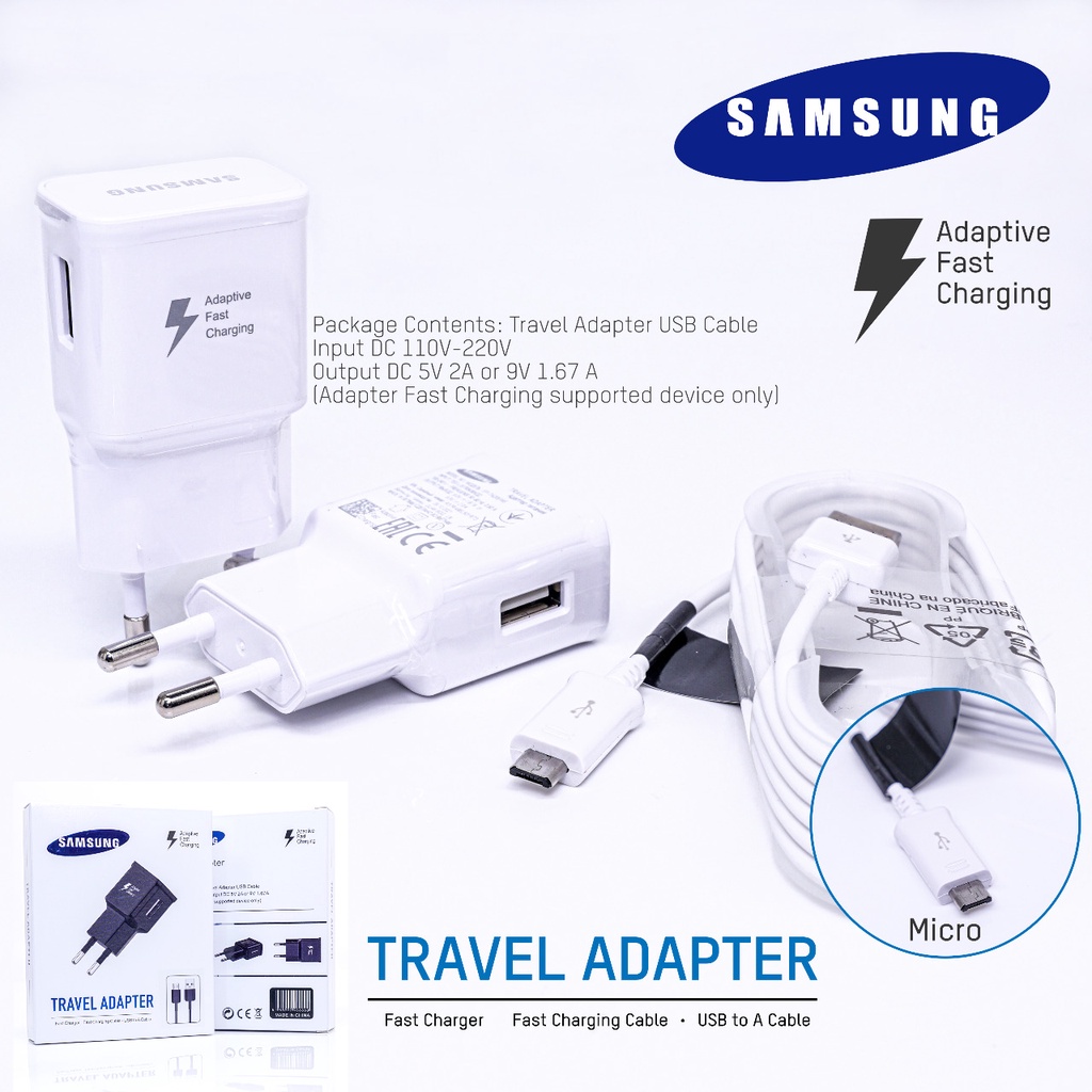 Travel Charging Fast Charging Cable Samsung Note 4 Original 100%