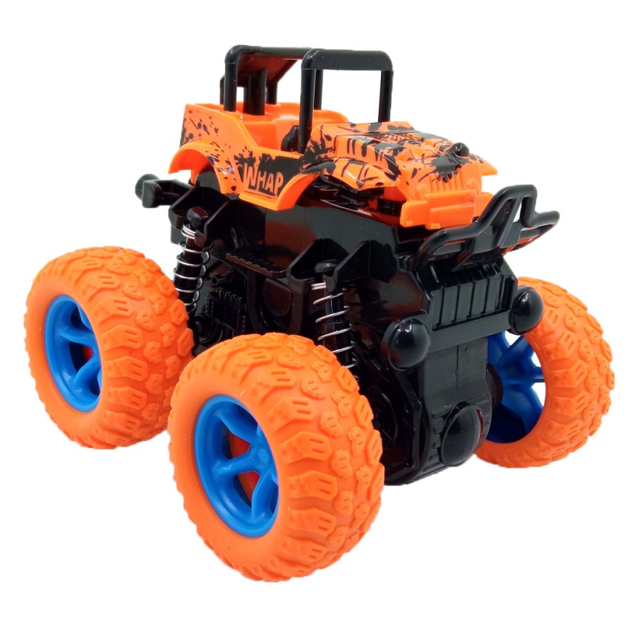 MAINAN ANAK MONSTER ZAP MOBIL MOBILAN JIP OFF ROAD 4 DRIVE BIG FOOT