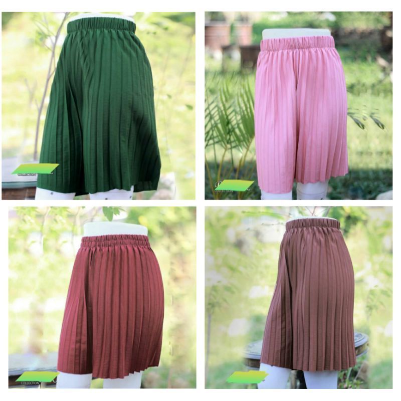 HOTPANTS PLISKET SIZE JUMBO BB 60 &gt;100 KG / CELANA PENDEK WANITA JUMBO / HOTPANTS JUMBO