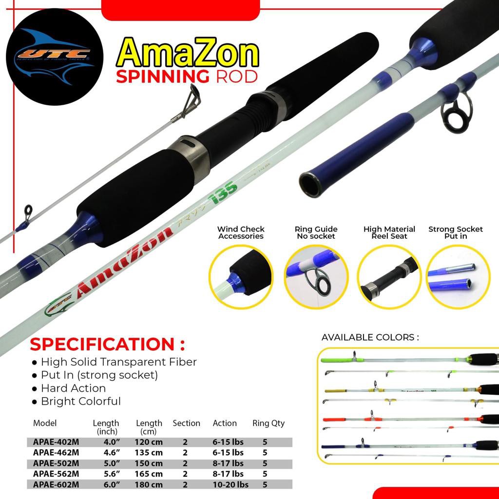 Joran Fiber Utecate Amazon Solid Fiber Hard Action