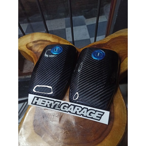 COVER TUTUP TANGKI YAMAHA RX KING CARBON KEVLAR