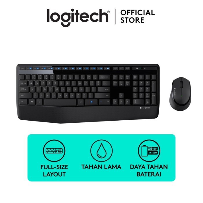 Logitech Wireless Combo Keyboard + Mouse MK345