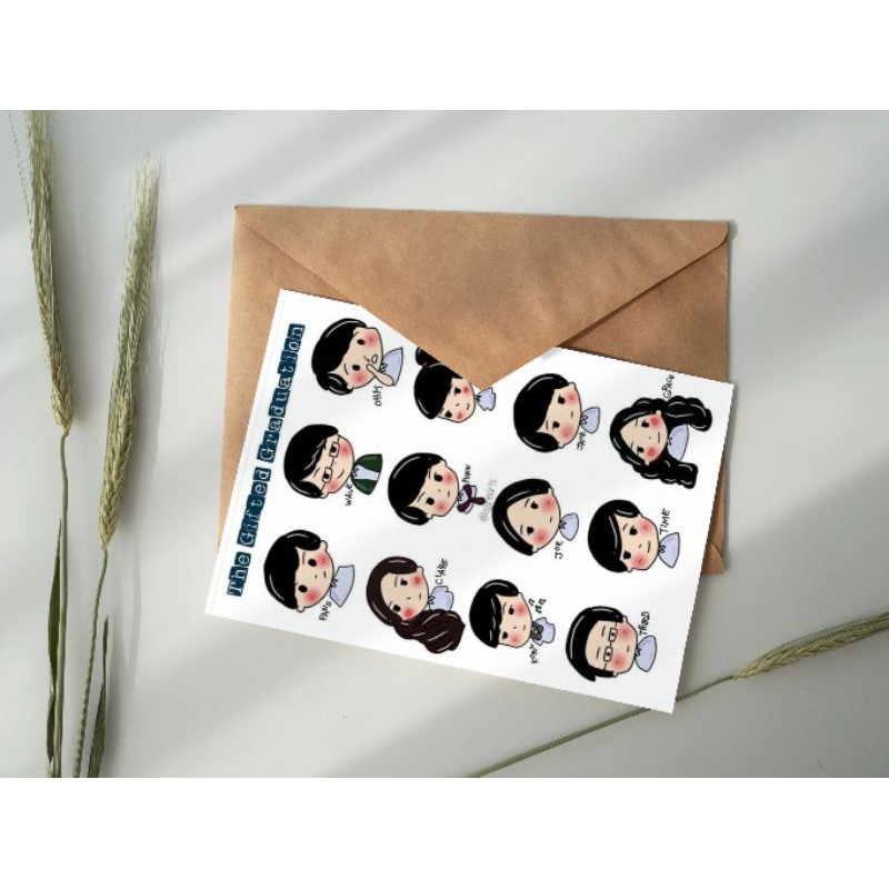 

Stiker Desain The Gifted Graduation | merchandise TGG