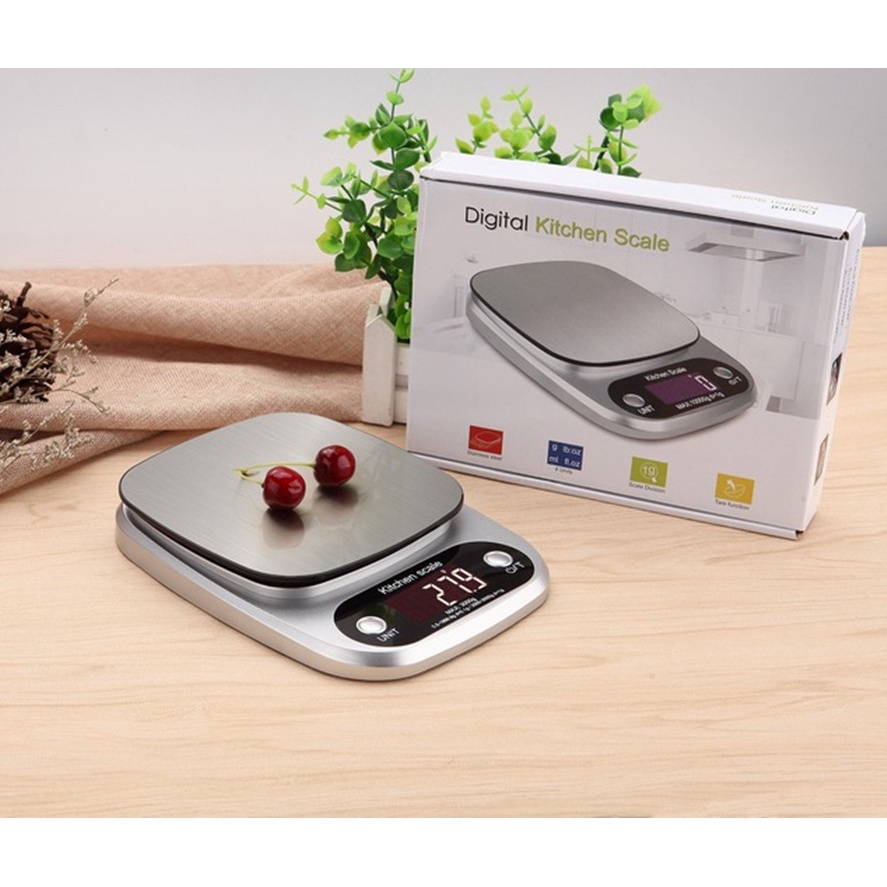 Timbangan Digital 10kg Commercial Kitchen Scale Premium Quality / Timbangan Kue / Timbangan Kopi / Timbangan Emas