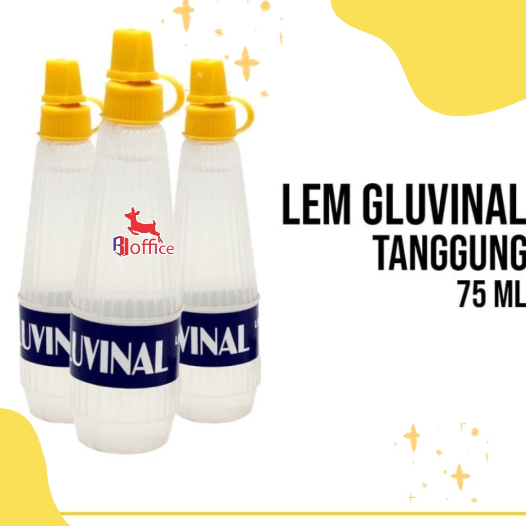 

Lem Kertas / Lem Cair Tanggung / Lem Gluvinal / Lem Serbaguna