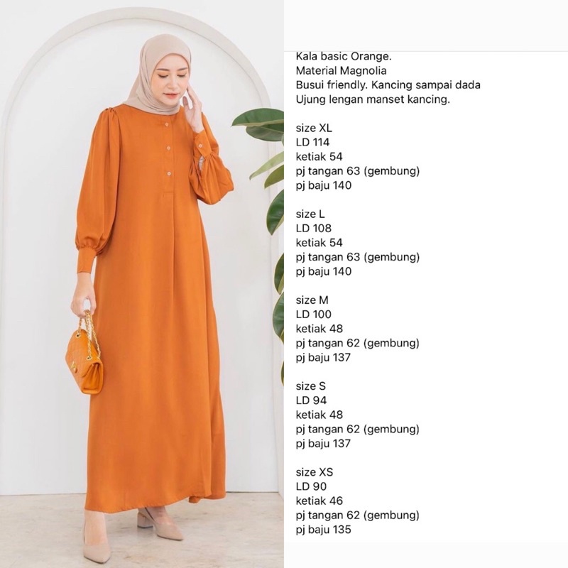 Kala basic Orange  by. Ema daily