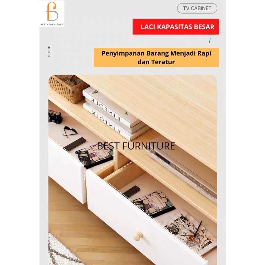 Best Rak TV Buffet TV cabinet Minimalis Modern