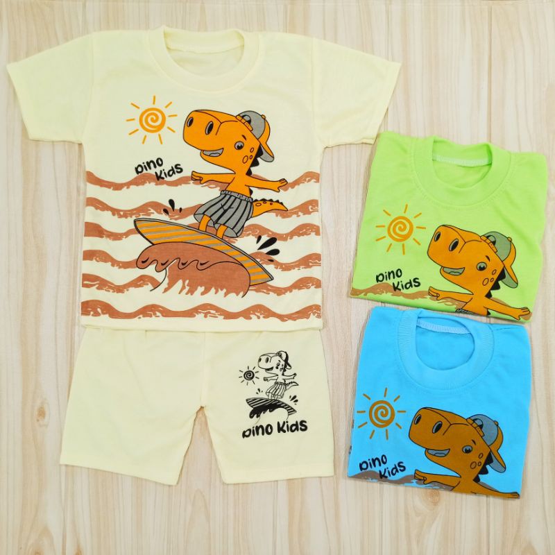 [Ss-8043] Pakaian Anak Laki-laki Size 0-2tahun, Baju Kaos Anak Murah Keren Berkualitas, Setelan Anak