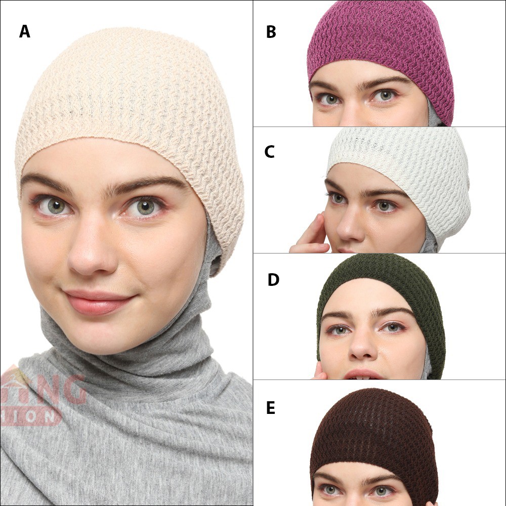 Bandana Wanita Dewasa Rajut Banyak Warna - BAN (COMB)