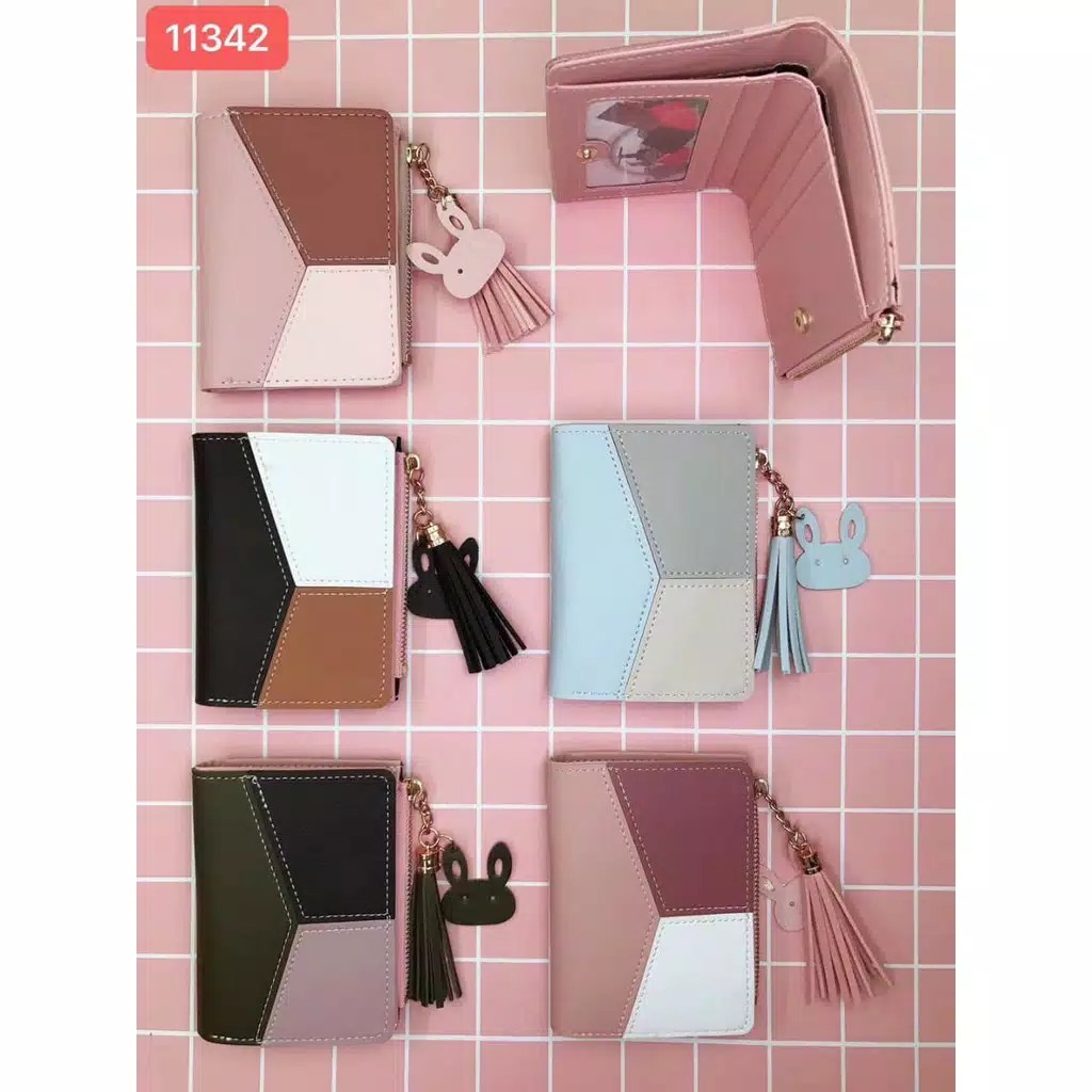 DOMPET WANITA KC93 KOREAN FASHION TRENDY FASHION WALLET