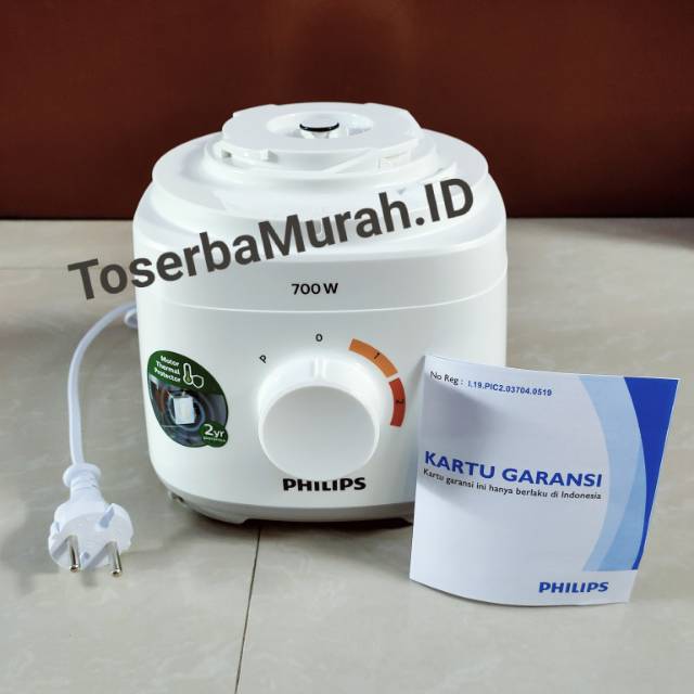 MESIN Food Processor PHILIPS HR 7310 HR7310 Original (Hanya Mesin)