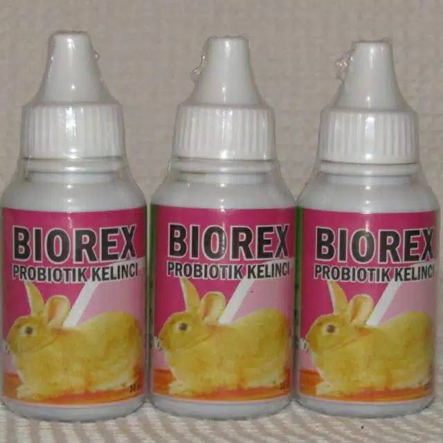 Biorex probiotik kelinci Pertumbuhan Nafsu Makan Kelinci