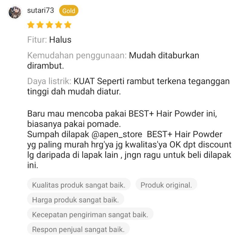 Best+ Hair Powder Pria Wanita Unisex Bedak Rambut 10 Gram || Grosir Supplier Tangan Pertama Distributor Agen Barang Unik Murah Lucu Produk Terlaris Aesthetic