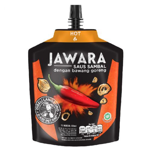 Jawara Chili Sauce Hot 130 Ml