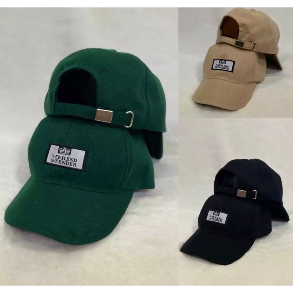 (bisa cod) topi pria lonsdale - weekend offender - nasa - thanksomania bahan tebal rappel