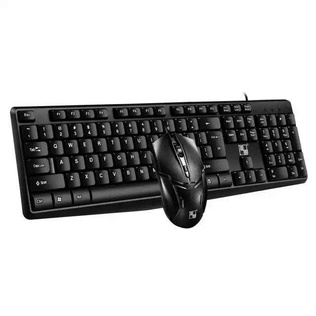 PAKET SETELAN KEYBOARD + MOUSE 104 keys LX-2021 Thunder Scorpion, Set keyboard dan mouse kantor, game rumah